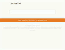 Tablet Screenshot of anmol.net